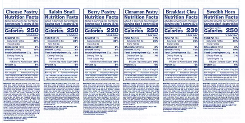 Svenhard's Swedish Bakery Variety Pack 20 ct 40 oz - Picture 6 of 6