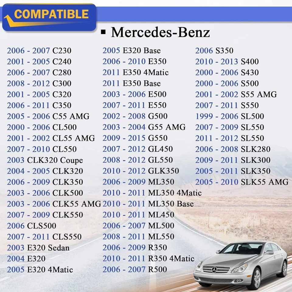 Engine Air Filter Mercedes-Benz C320 CLK320 E320 E500 ML500 CLK500 1120940604 - Image 2 of 4