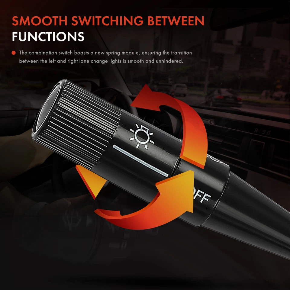 Interruptor de señal de giro sin luces antiniebla para camioneta Toyota Corolla 1980 1981-1983 Foto 4 de 4