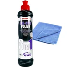 Menzerna 3 in 1 Car Paint Rubbing Compound Gloss One Step Polish Wax 250ml + CL