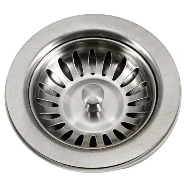 Houzer 3-1/2" Stainless Steel Basket Strainer 190-9180 AC