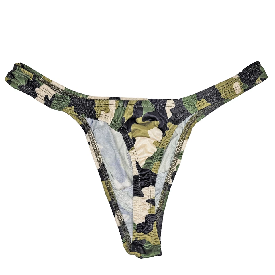 Men's Stretch Thong Underwear 9001 Spandex Animal Camo Prints QUANTITY DISCOUNT - Image 3 of 4
