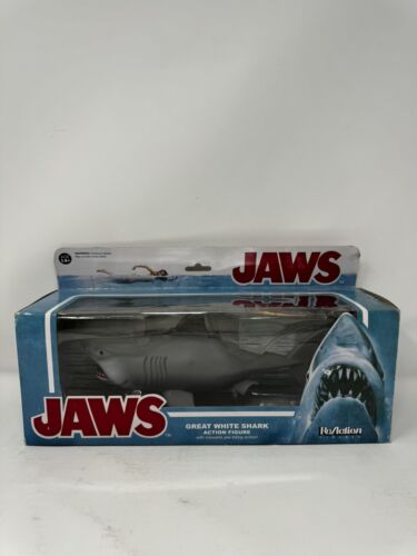 JAWS GREAT WHITE SHARK ACTION FIGURE REACTION  - Afbeelding 1 van 5