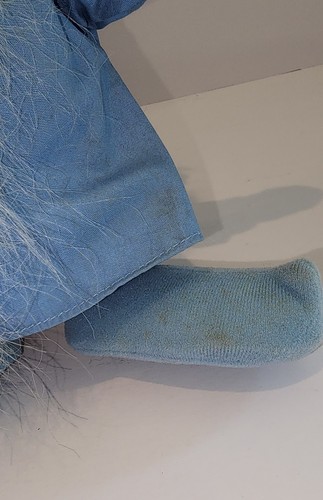 Vintage Disney Wizard Mr Merlin peluche Sears spada nella pietra personaggio classico - Foto 5 di 7