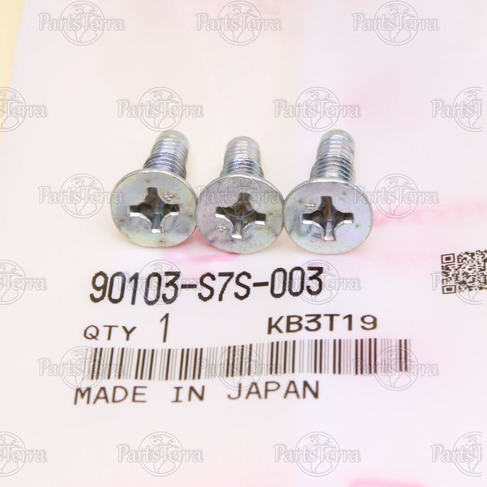 New Genuine Honda CR-V Acura RSX Door Latch Flat Head Screws