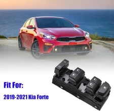 Power Window Master Control Switch Driver Side LH Fits For Kia Forte 2019-2021
