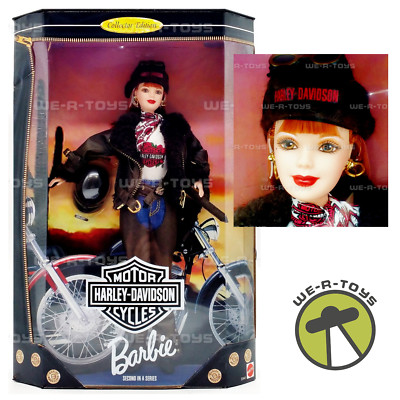 Harley Davidson Redhead Barbie Doll 1998 Mattel 20441