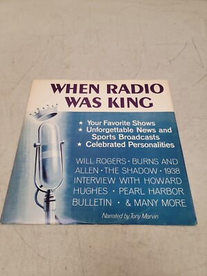 When Radio Was King LP 1972 Readers Digest RDA-188