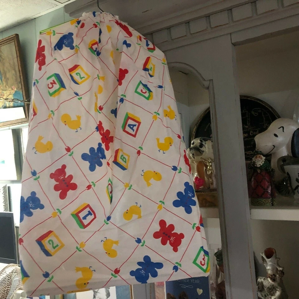 Apilador de pañales Riegel vintage patrón Acurrucarse amigos en caja original hecho en EE. UU. Foto 4 de 4