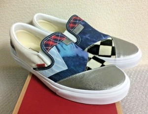 vans patchwork classic slip on