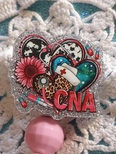 CNA Badge Reel, Certified Nurse Assistant Badge Holder, Nurse Assistant,...