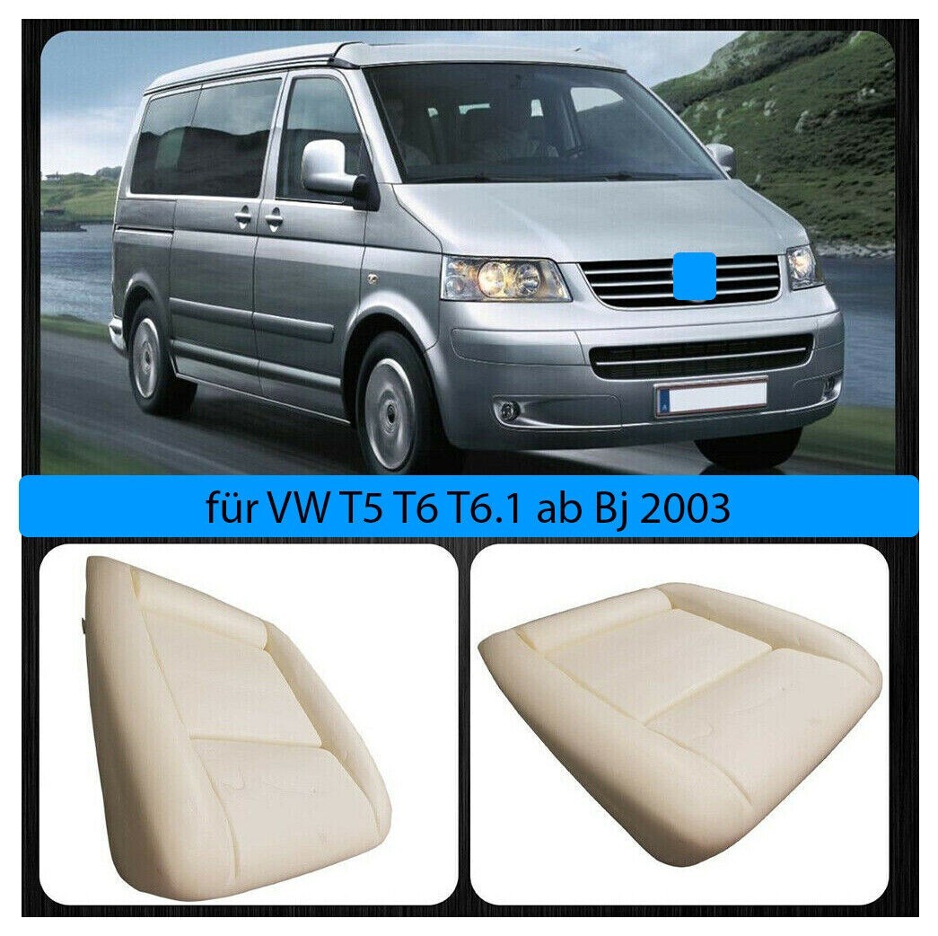 OMAC Sitzpolster Für VW Caravelle T5 2003-2015 - Komfortabler Schaumstoff Für Autositze