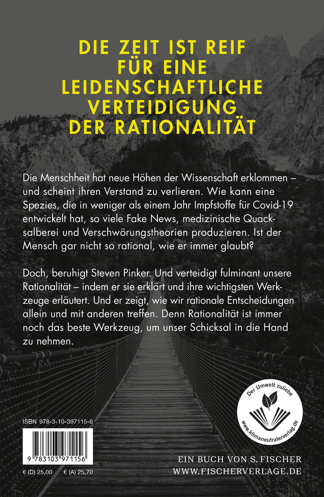 Thumbnail - Steven Pinker; Martina Wiese / Mehr Rationalität