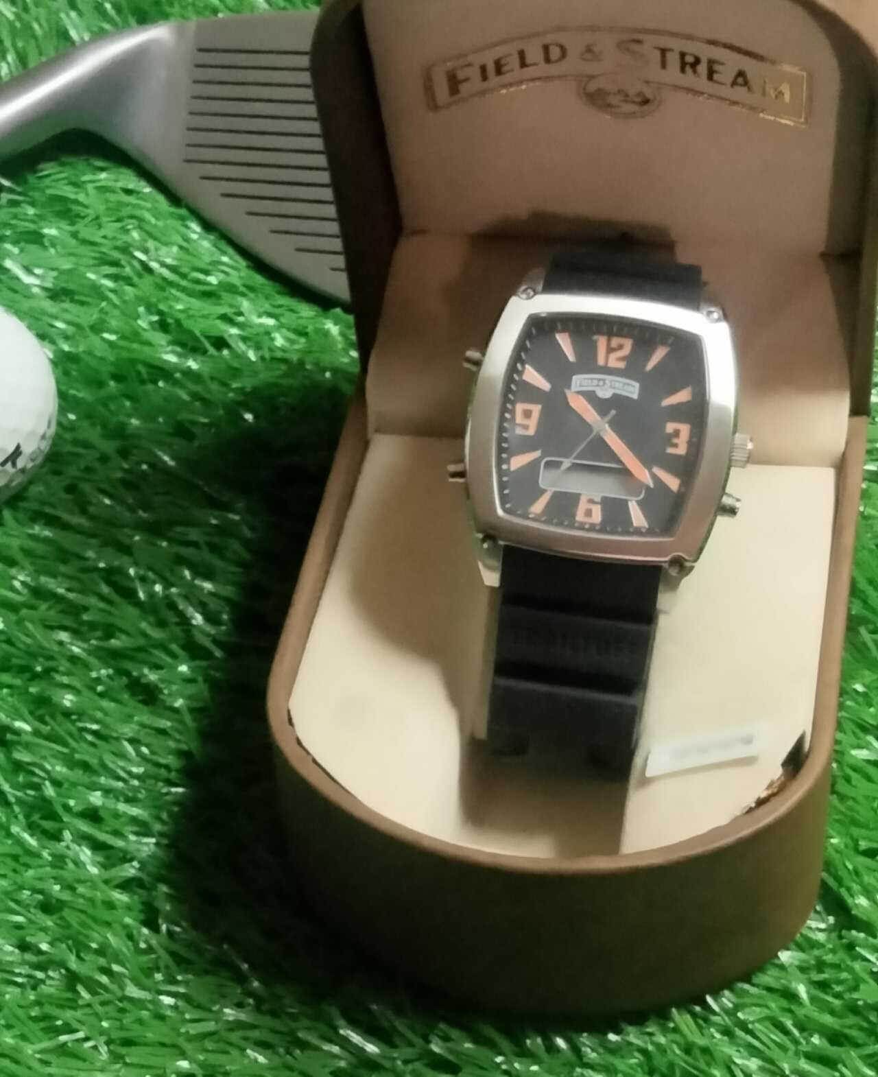 Field and Stream analog and LCD display  Dual Tim… - image 1