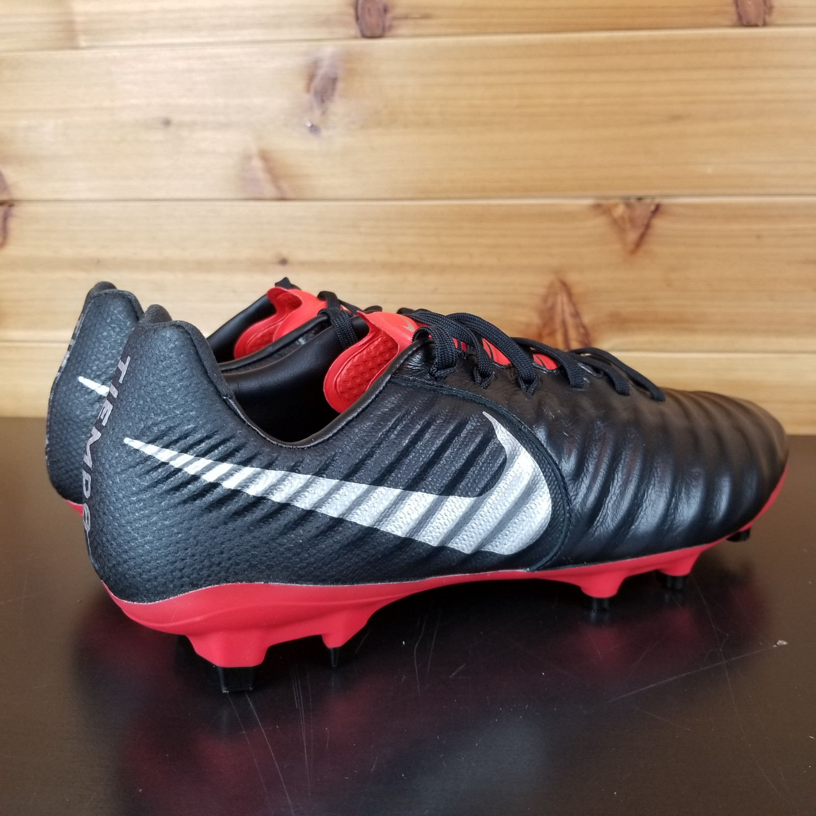 BOTINES DE FÚTBOL NIKE TIEMPO LEGEND 7 PRO FG DE ROJO AH7241-006 CR7 |