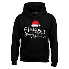 Christmas Crew Matching Xmas Holiday Hoodies Christmas Sweatshirts