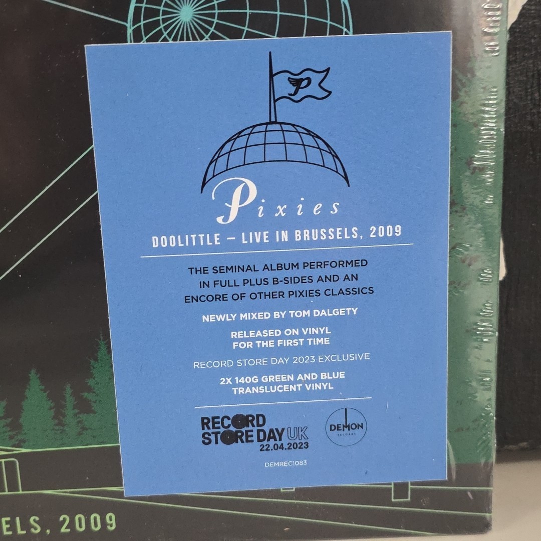 Pixies: Doolittle Live In Brussels 2009 - RSD 2023- 2LP LTD