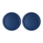 Replacement Lid for Pyrex 7-CUP Storage Cover 7.5" 7402-PC NAVY (2-Pack)
