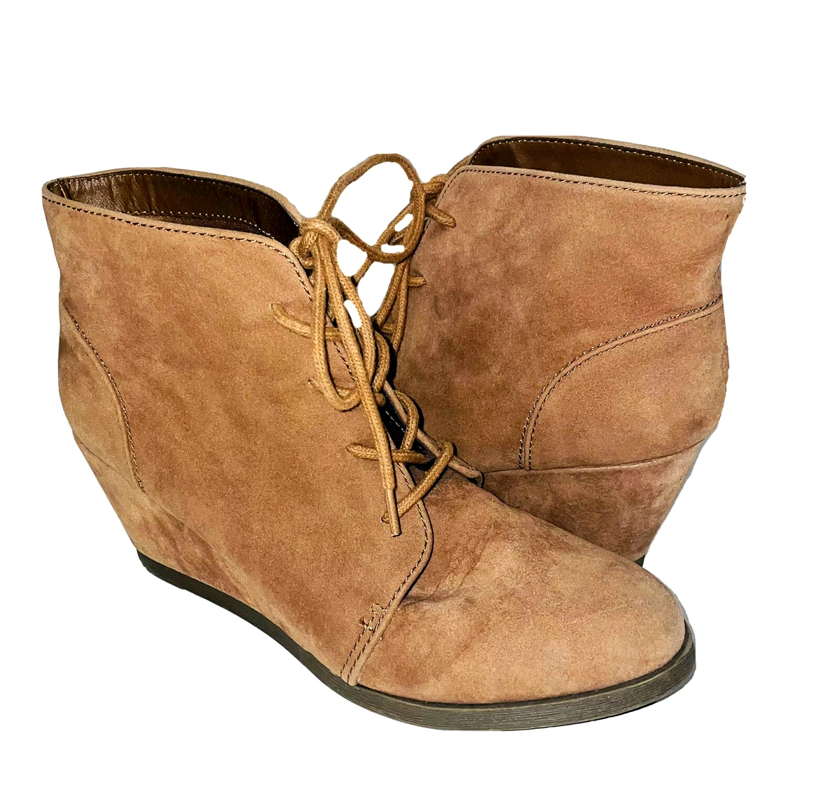 gamuza botines para mujer sin tacon