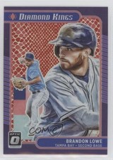 2021 Panini Donruss Optic Diamond Kings Red Dragon Prizm /110 Brandon Lowe 03rx