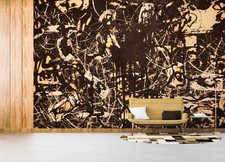 3D Jackson Pollock Oil Painting Wallpaper Wall Murals Removable Wallpaper 20