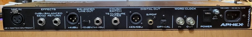 Micrófono maestro de canal Aphex/preamplificador de instrumento/procesador de entrada Foto 3 de 4