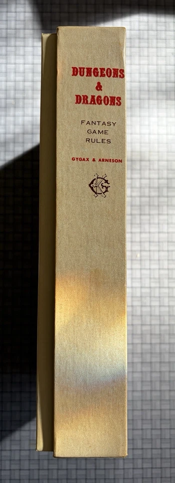 TSR DUNGEONS & DRAGONS OCE ORIGINAL RULES 3 VOLUME WHITE BOX SET 6th Print 1977 - Image 4 of 4