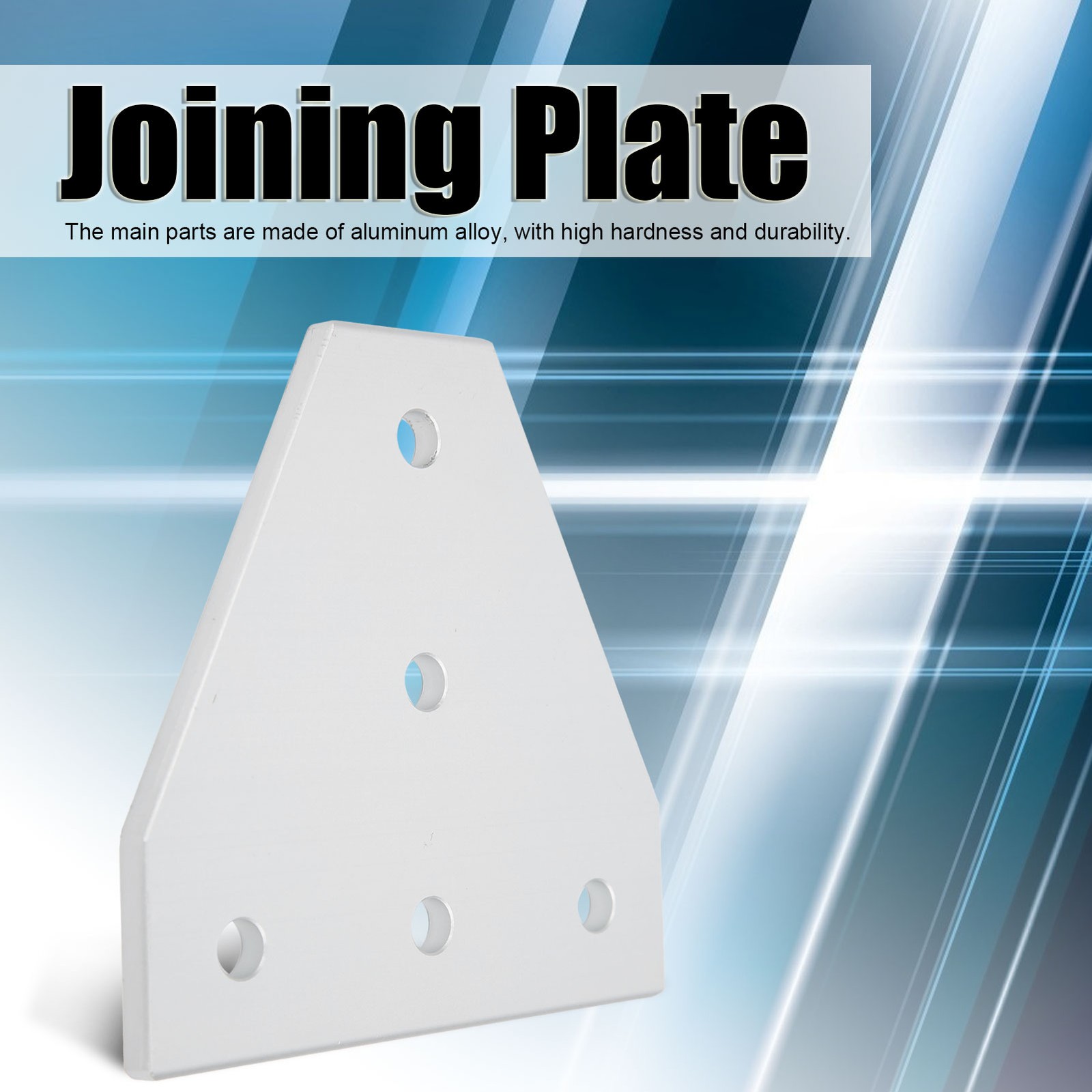 ✿ Joining Plate Joints Bracket Convenient Aluminium Alloy For 3D Printer For CNC
