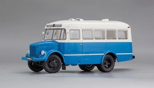 KaVZ-651A 1968 USSR Bus Blue-White 165110 DIP 1:43
