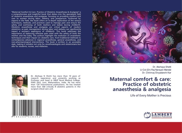 Maternal Comfort & Care: Practice Of Obstetric Anaesthesia & Analgesia Buch 2024-image