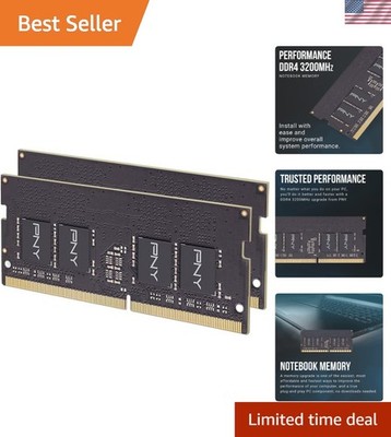 Performance 16GB 2x8GB DRAM 3200MHz PC4-25600 CL22 Compatible with 2933MHz, 2...