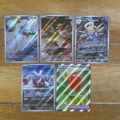 Pokémon TCG Mega Evolution Full Art Bundle - 5x Karten