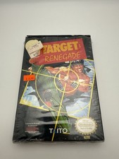 Target: Renegade (Nintendo Entertainment System NES) CIB ORIGINAL SHRINK WRAP!