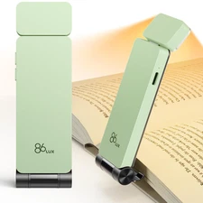 Book Light, Rechargeable Reading Lights for Books in Bed, Ultralight Clip-on ...