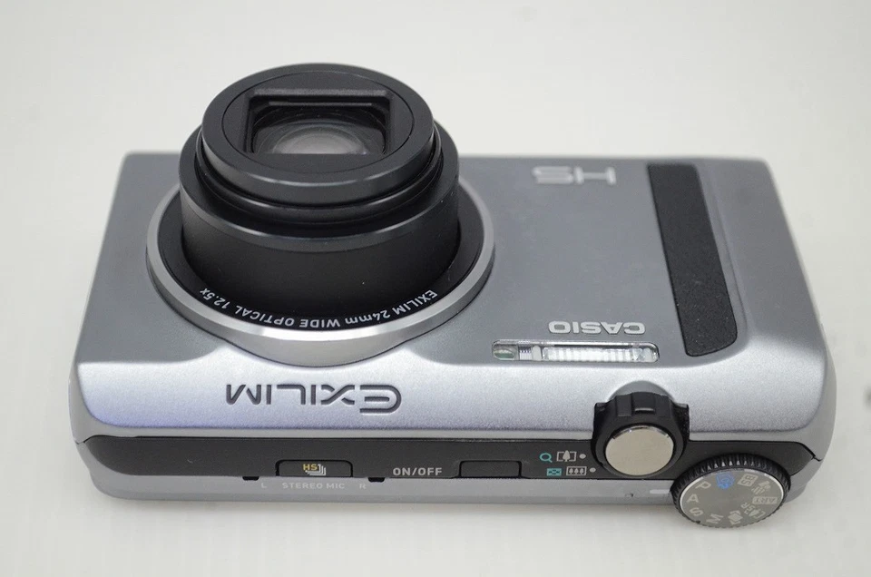 CASIO HIGH SPEED EXILIM EX-ZR400 16.1MP Compact Digital Camera Silver #251112g - Image 3 of 4