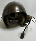 Vintage Military Vietnam Era Tankers Helmet SA-1552/G w/Telephonico Headset