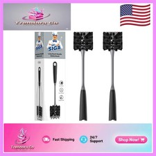 Flexible Nylon Bottle Brush with Long Handle - Ideal for Water Bottles  Glasses