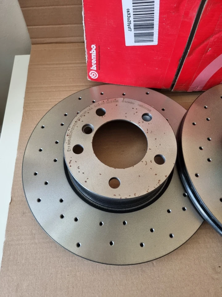 Brembo Front Brake Discs Fits BMW 1 SERIES F21 2 SERIES 4 SERIES F36 X1 E84 - Image 3 of 4