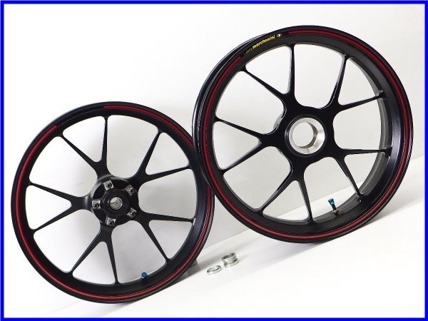DUCATI 2007 1098S Genuine Marchesini forged aluminum wheels set