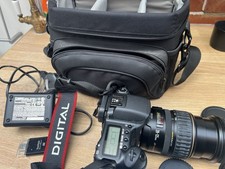 Canon Eos 10d Plus Lens 28-135 And Bag & Changer