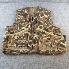 Vintage Gamehide Chukkar Hunting Vest XXL Duck Hunter Camo Upland Bird