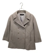 MICHEL KLEIN                    Super100 Wool Beaver P Coat gray F6UAA-52530