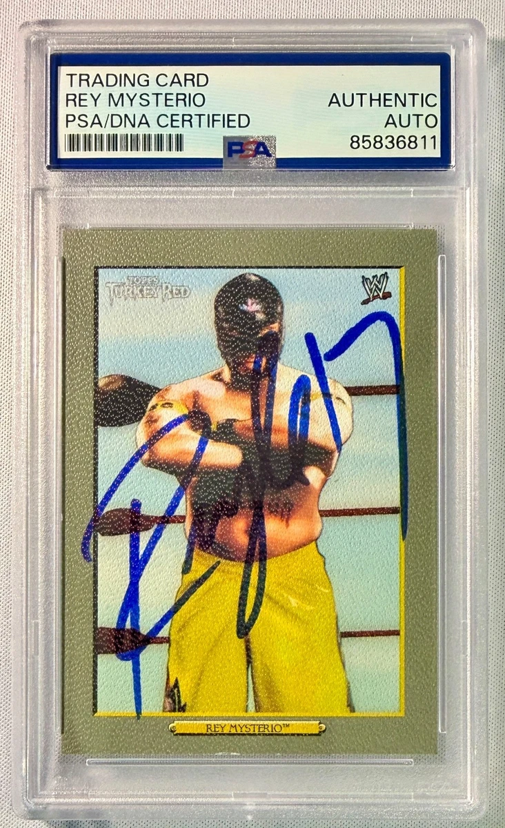 レイ・ミステリオ　直筆サイン色紙（外国人プロレスラー　WWEスーパースター） Rey Mysterio WWE Wrestling Original Autographed Items for sale | eBay