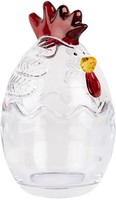 Clayre & Eef 6GL4995 Vorratsglas Mit Deckel Hahn Ø 8X14 Cm Landhausstil