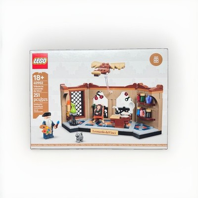 LEGO 40902 / Tribute to Leonardo da Vinci / GWP 2026 / NIB / FAST SHIPPING / HTF