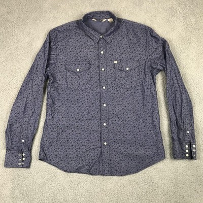 Chemise homme Salt Valley Western perle snap poches à carreaux manches