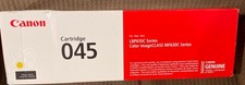 Canon 045 Yellow Toner Cartridge 1239C001AA MF630C LBP610C BRAND NEW