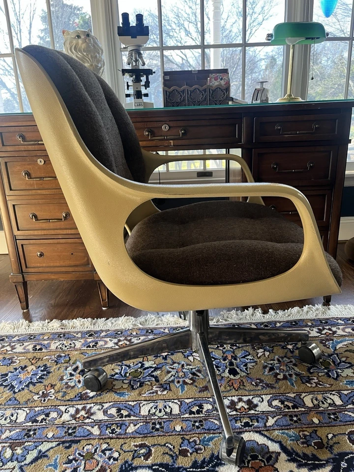 Mid Century Modern Chromecraft Office Chair Mid Century Modern - Image 4 of 4