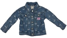 Disney Minnie Mouse Toddler Girls 3T Jean Denim Jacket Blue