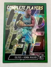 2019-20 Donruss Basketball Kemba Walker Complete Players Green Flood Card #19!